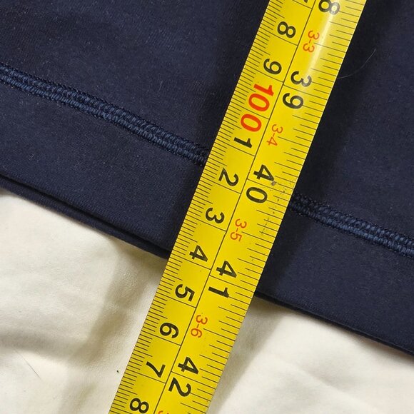 Lululemon Groove Pants Bootcut Womens Size 6 Blue High-Rise Full-On Luon Pants - Picture 12 of 12